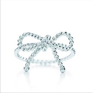 Tiffany & Co twist bow ring